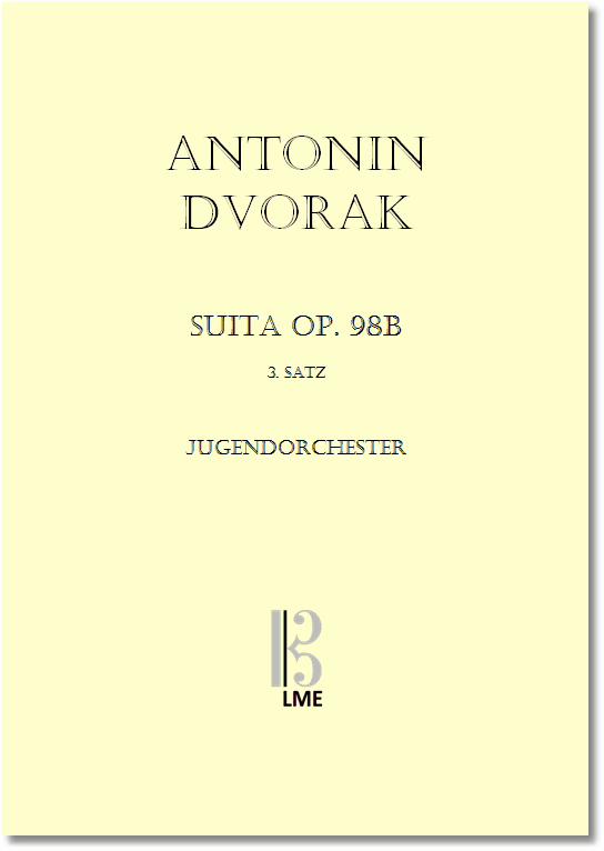 DVORAK, Suita op. 98, Satz 3, Jugendorchester