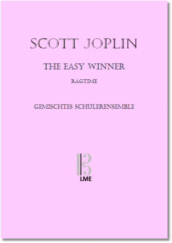JOPLIN, Ragtime "The Easy Winners", Gemischtes Schülerensemble