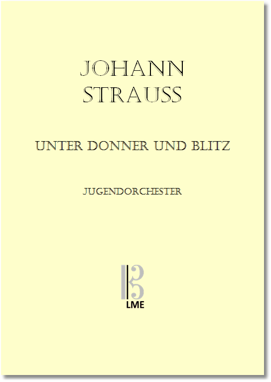 STRAUSS, Unter Donner und Blitz, Jugendorchester