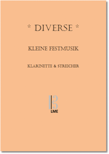 Kleine Festmusik, clarinet, strings
