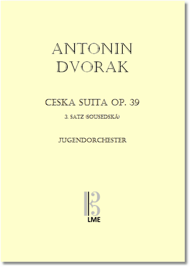 DVORAK, Satz 3 (Sousedská), Ceska Suita op.39, Jugendorchester