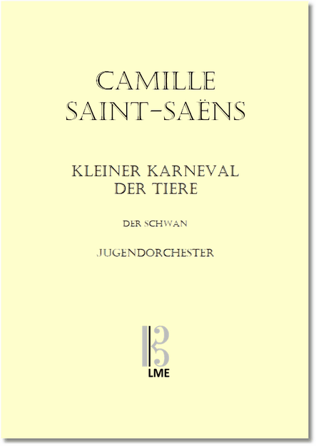SAINT-SAËNS, Little carnival of the animals, The Swan, youth orchestra