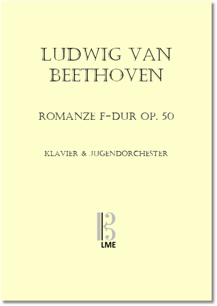 BEETHOVEN, Romanze F-Dur op.50, Klavier & Jugendorchester