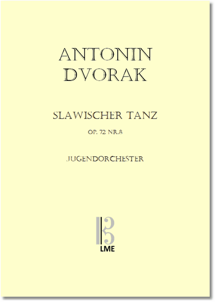 DVORAK, Slawischer Tanz op. 72,8 G-Dur, Jugendorchester