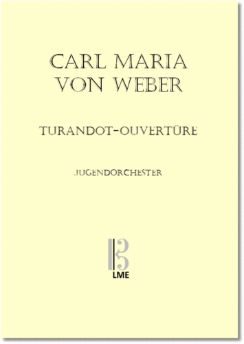 WEBER, Turandot Ouvertüre, Jugendorchester