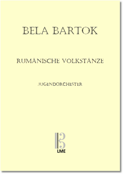 BARTOK, Rumänische Volkstänze, Jugendorchester