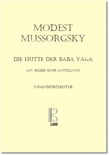 MUSSORGSKI, Die Hütte der Baba Yaga, Bilder einer Ausstellung, Jugendorchester