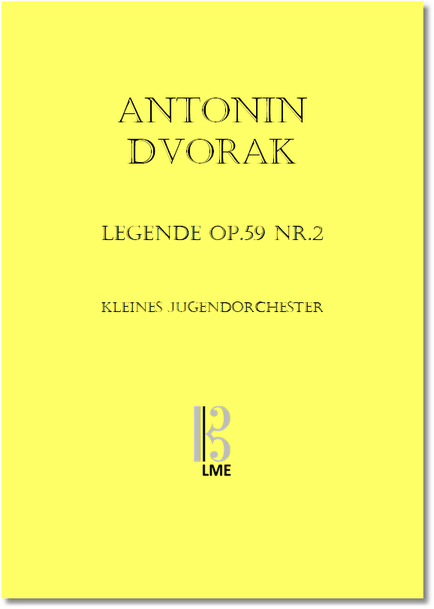 DVORAK, Legende Nr. 2, Jugendorchester