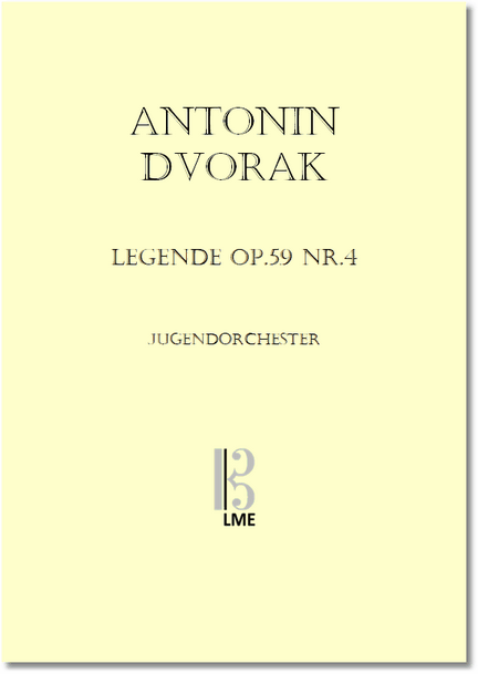 DVORAK, Legende Nr. 4, Jugendorchester