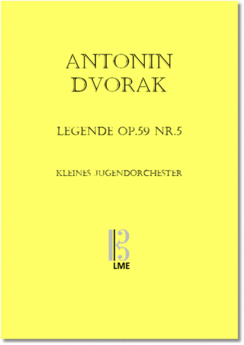 DVORAK, Legende Nr. 5, Jugendorchester
